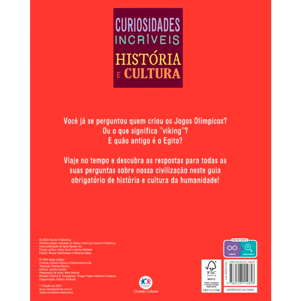Curiosidades Incríveis História e Cultura