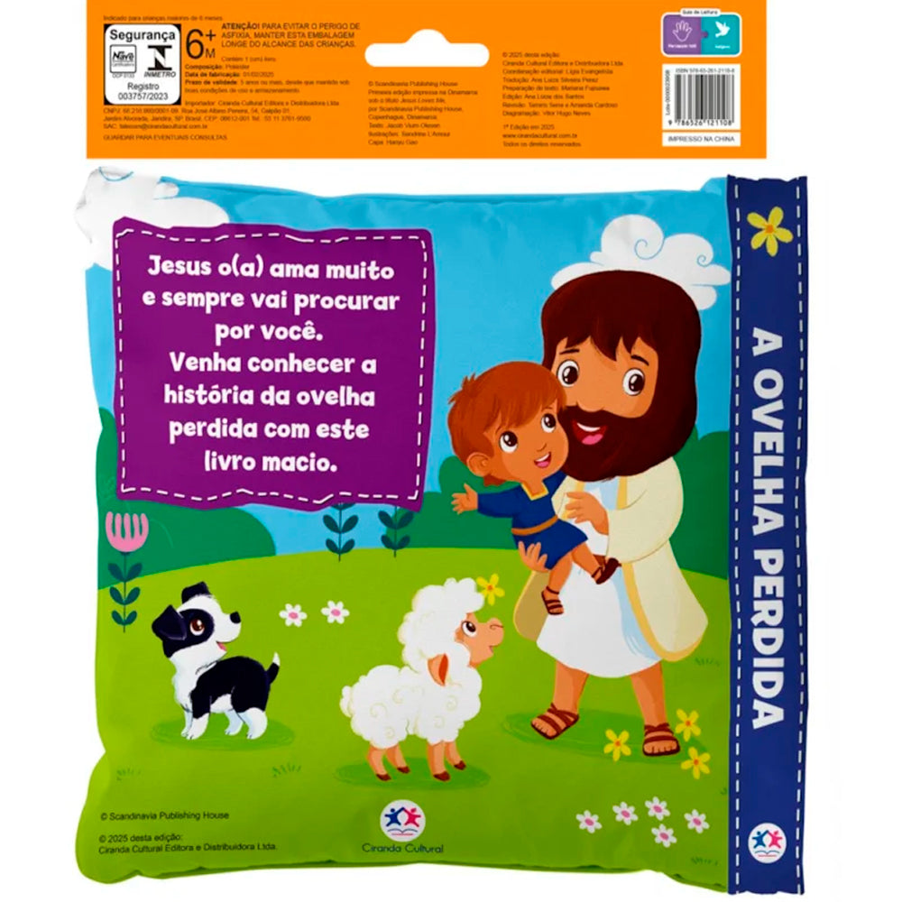 A Ovelha Perdida | Meu Livro de Pano | Jacob Vium-Olesen