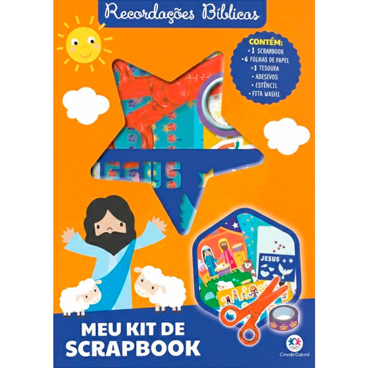 Recordações Bíblicas | Meu Kit de Scrapbook | Amanda Cardoso