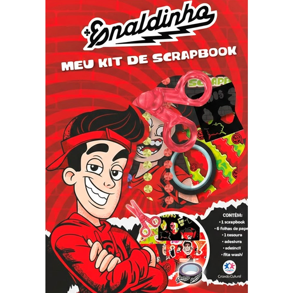 Enaldinho | Meu Kit de Scrapbook | Amanda Cardoso