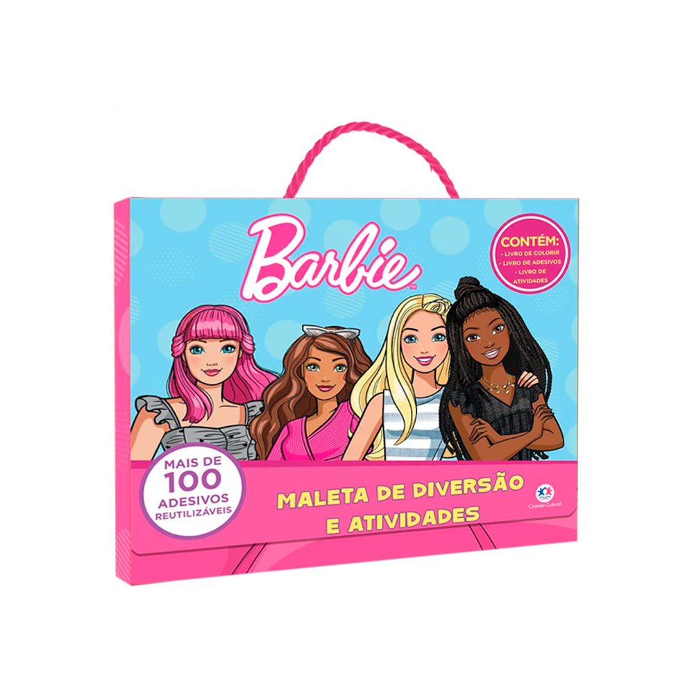 Barbie | Maleta Diversão e Adesivos