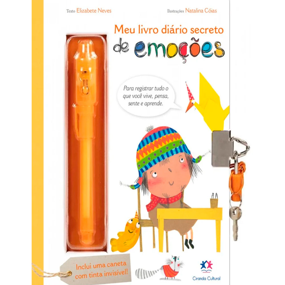 Meu Livro Diário Secreto de Emoções | Elizabete Neves