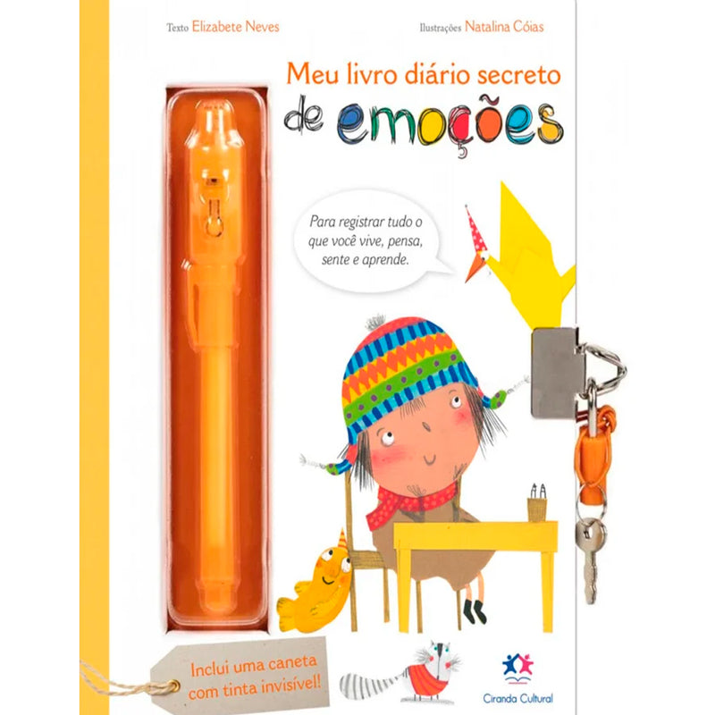 Meu Livro Diário Secreto de Emoções | Elizabete Neves
