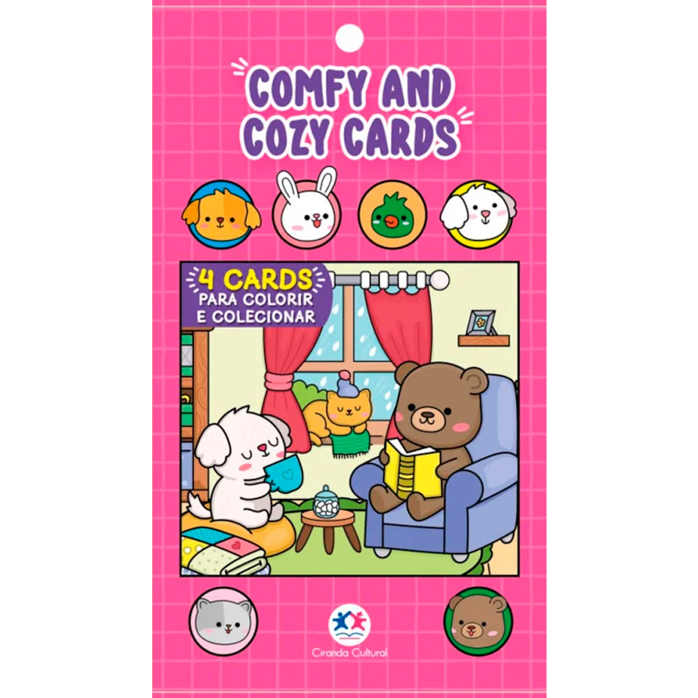 Ursinhos | Comfy And Cozy 4 Cards