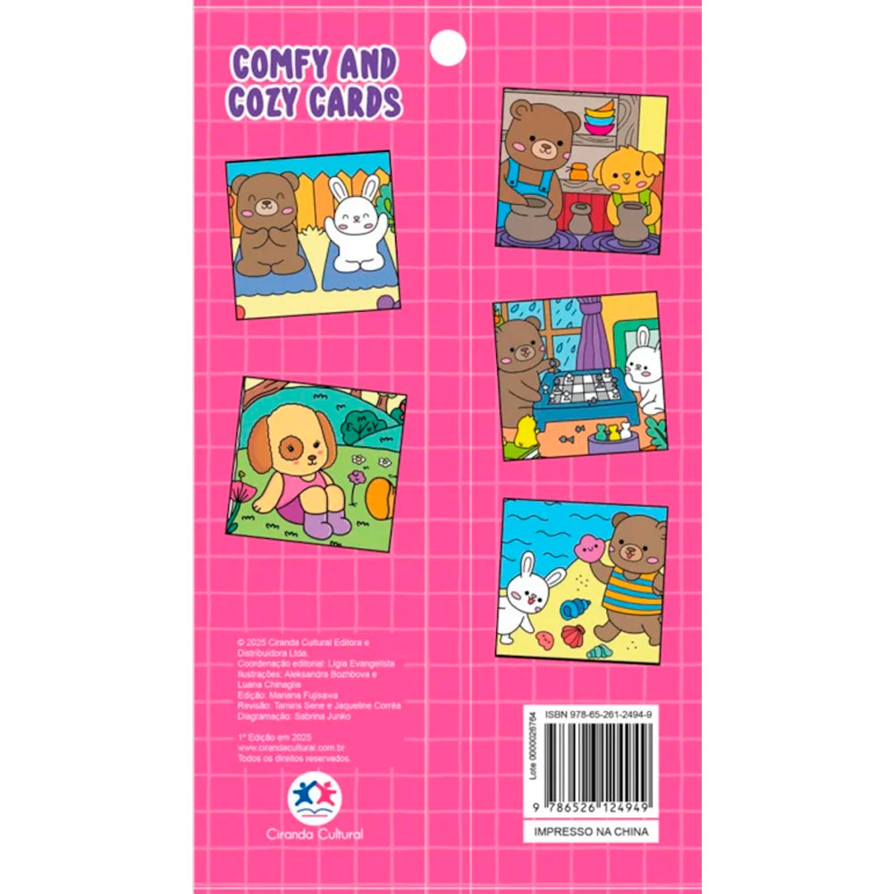Ursinhos | Comfy And Cozy 4 Cards