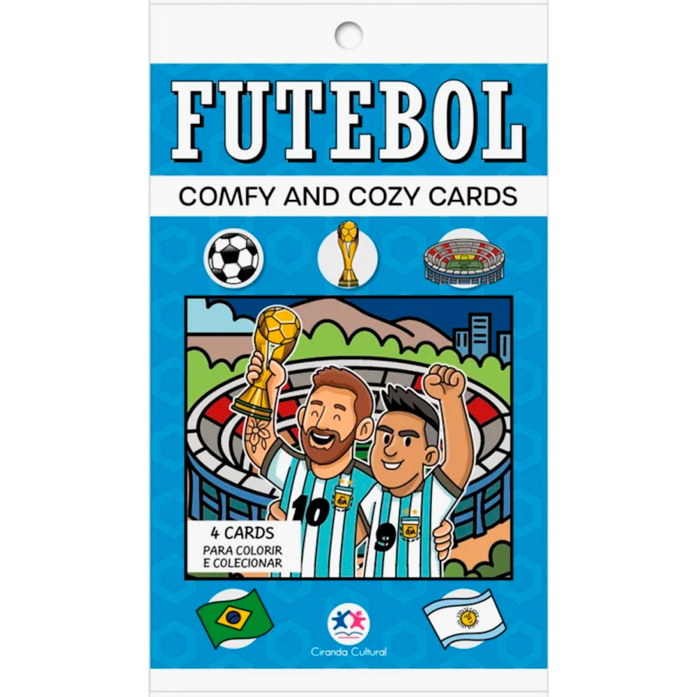 Futebol | Comfy And Cozy 4 Cards
