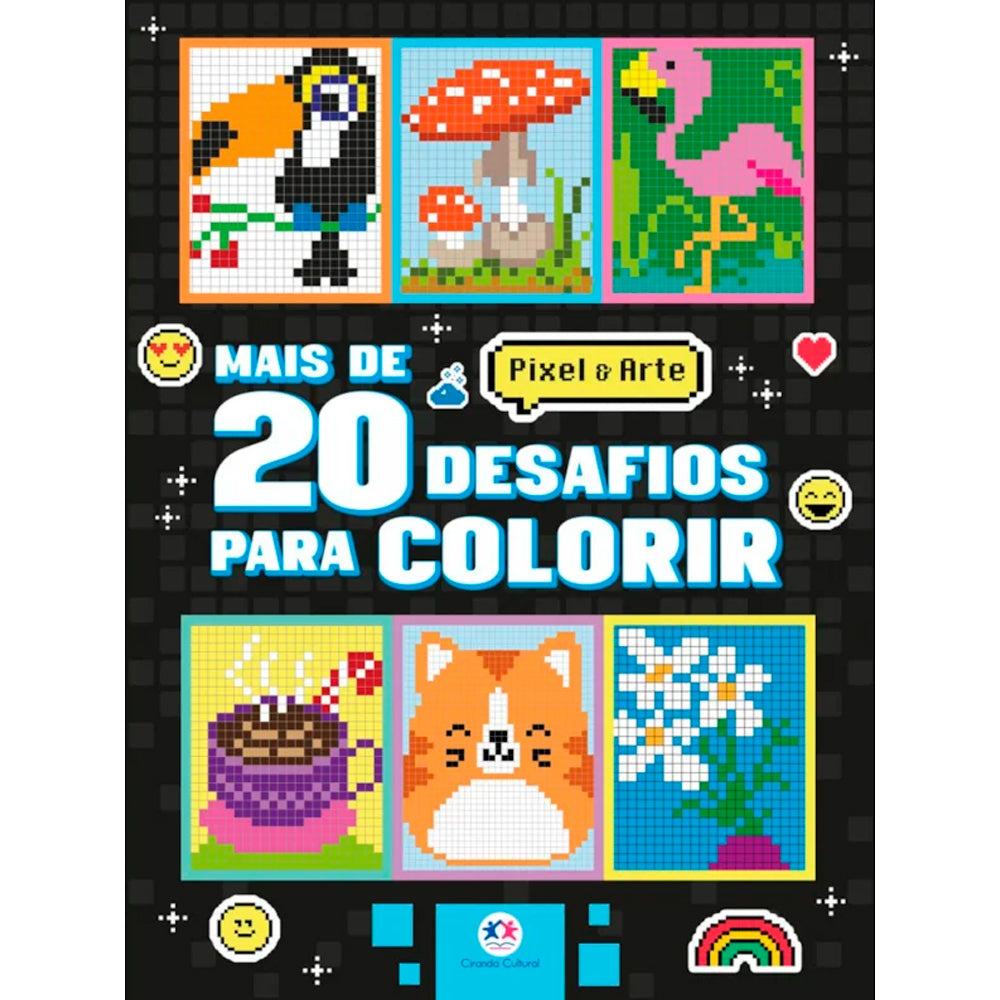 Pixel Art | Mais de 20 Desafios para Colorir