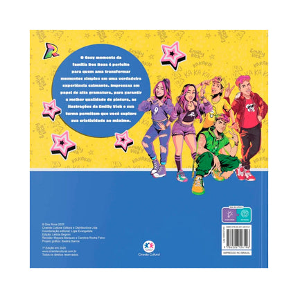 Livro de Colorir | Dos Rosa