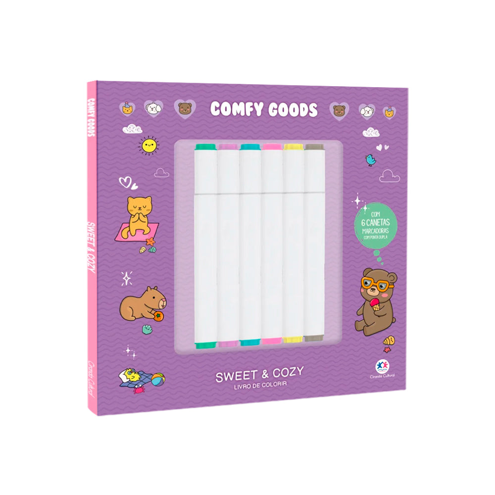 Livro de Colorir | Sweet And Cozy