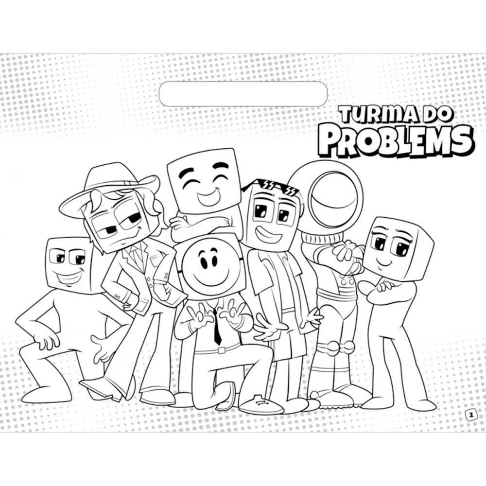Turma do Problems | Cores dos Amigos | Paloma Blanca