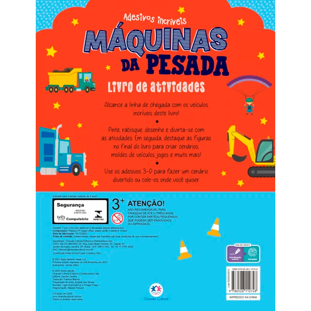 Livro de Atividades | Máquinas da Pesada