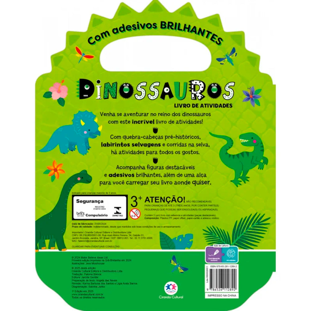 Livro de Atividades | Dinossauros