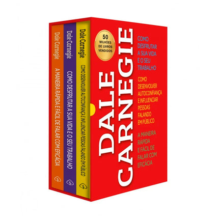 Box Dale Carnegie | 3 Livros de Desenvolvimento Pessoal | Dale Carnegie