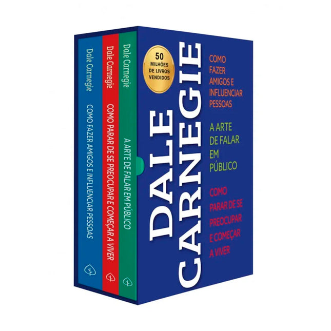 Box Dale Carnegie | 3 Livros Clássicos | Dale Carnegie