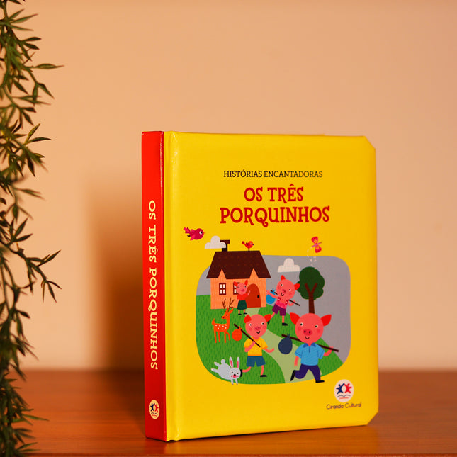 Histórias Encantadoras | Os Três Porquinhos | Almofadado