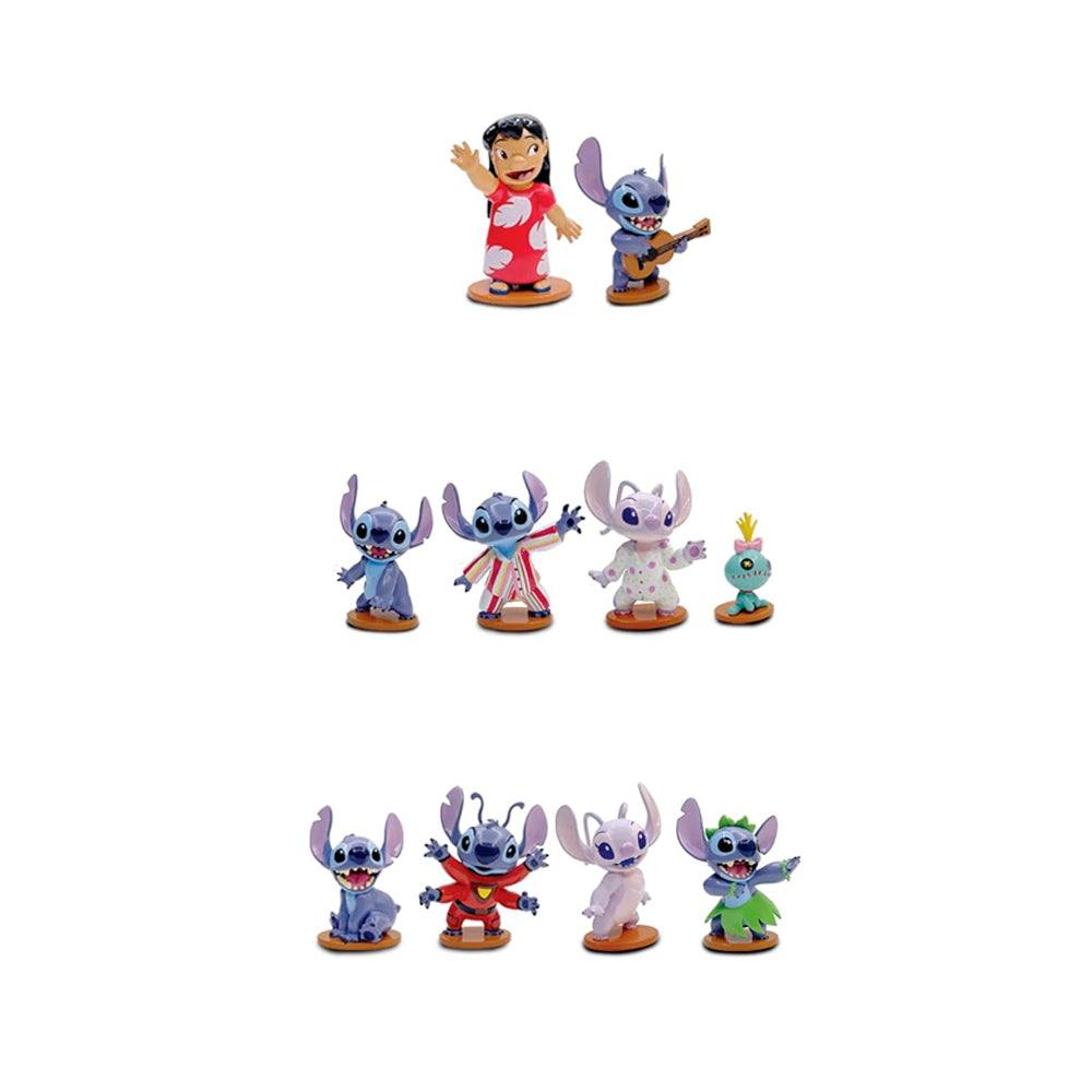 Stitch | Esta É a Minha Família | Cenário + 10 Miniaturas
