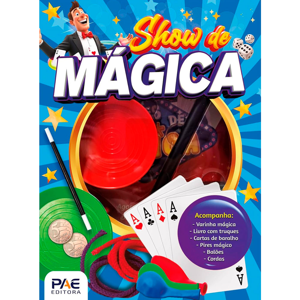 Livro Show de Mágica | Azul
