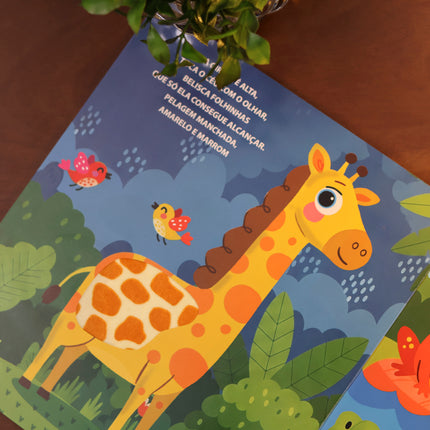 Livro Sonoro Toque e Sinta | Animais da Selva