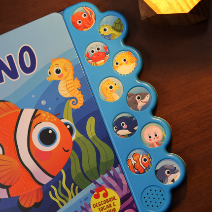 Livro Sonoro Toque e Sinta | Animais do Oceano