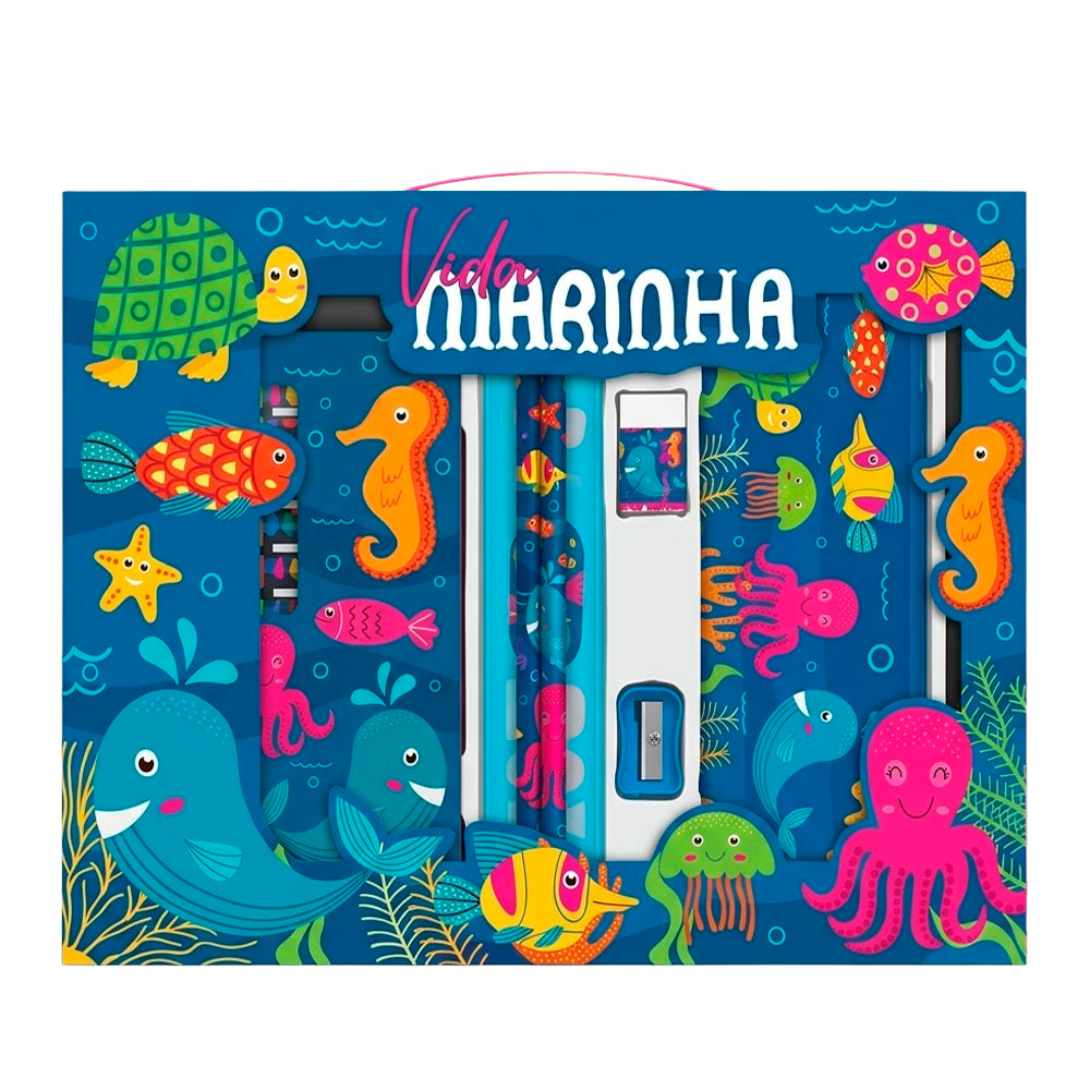 Meu Superlivro de Atividades | Maleta Vida Marinha