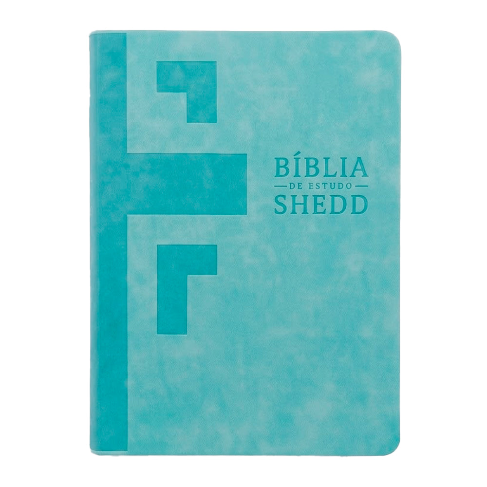 Bíblia de Estudo Shedd | A21 | Couro Sintético Esmeralda