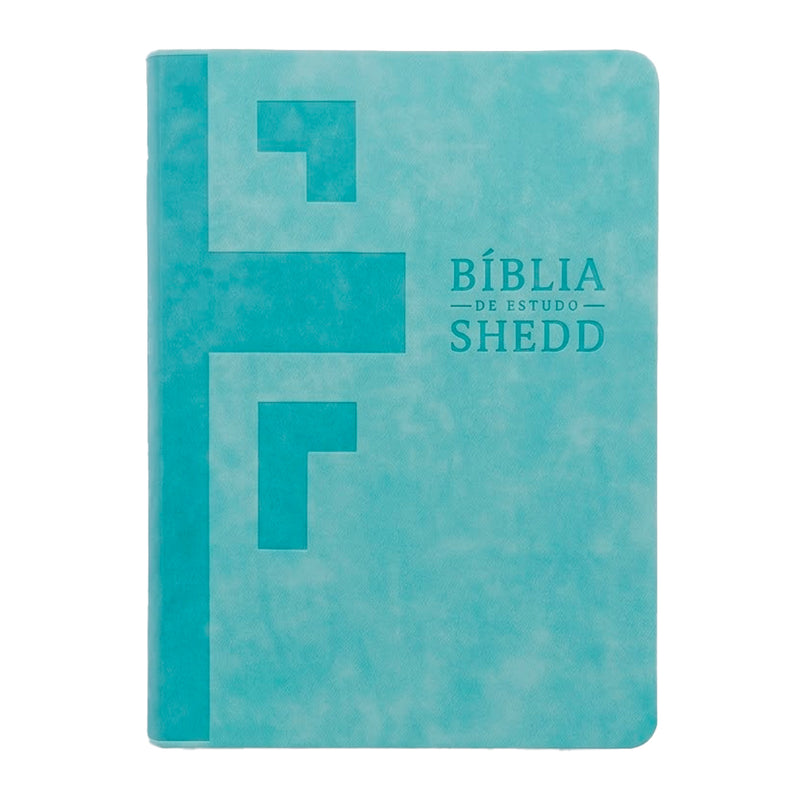 Bíblia de Estudo Shedd | A21 | Couro Sintético Esmeralda