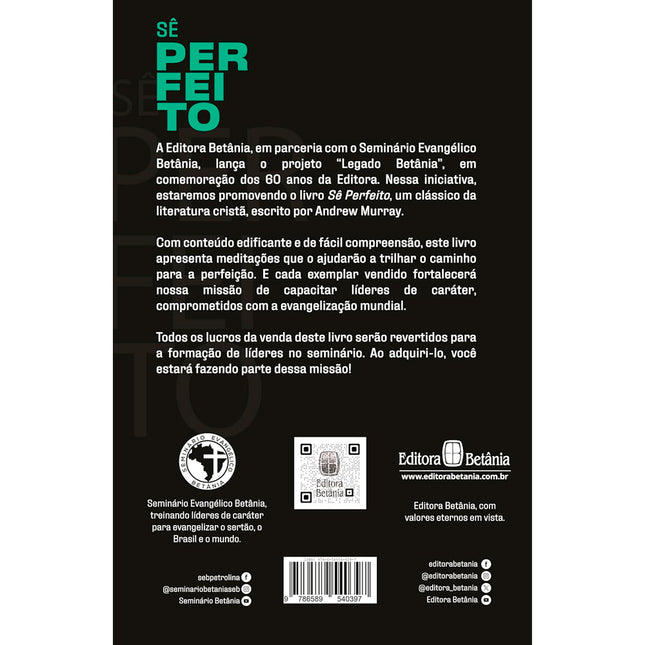 Sê Perfeito | Andrew Murray