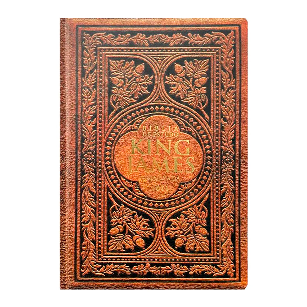 Bíblia de Estudo King James |  Atualizada |  Full Collor | Capa Dura | Vintage