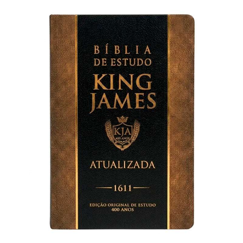 Bíblia de Estudo King James Atualizada | Hipergigante |  Full Collor | Capa Dura