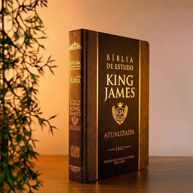 Bíblia de Estudo King James Atualizada | Hipergigante |  Full Collor | Capa Dura