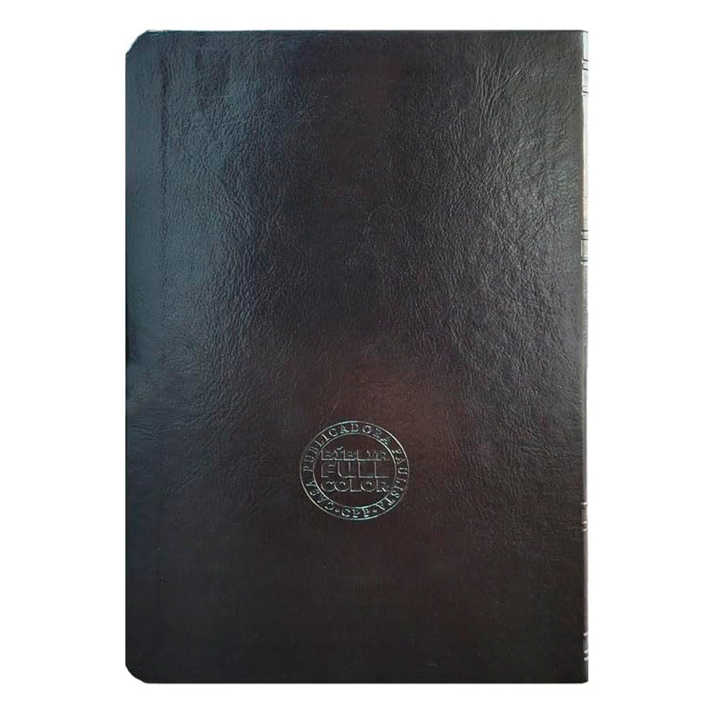 Bíblia de Estudo Aplicação Para Vida | ARC | Full Color | Capa PU Luxo Preta