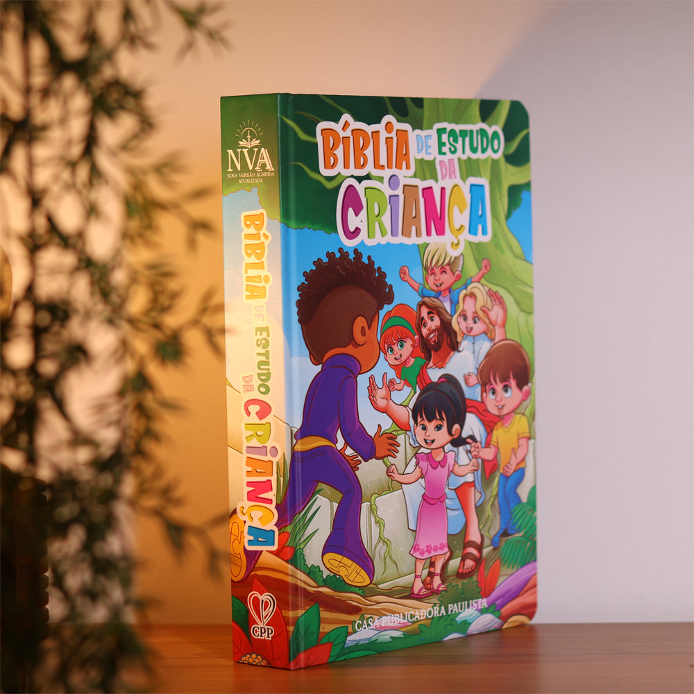 Bíblia de Estudo da Criança | NVA | Capa Dura