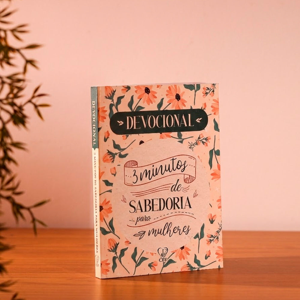 Devocional 3 Minutos de Sabedoria P/ Mulheres | Lettering