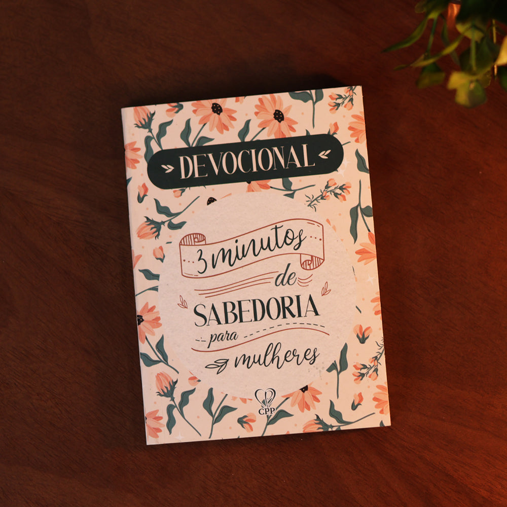 Devocional 3 Minutos de Sabedoria P/ Mulheres | Lettering