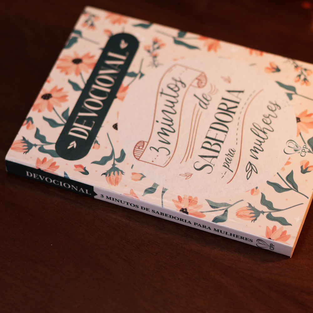 Devocional 3 Minutos de Sabedoria P/ Mulheres | Lettering