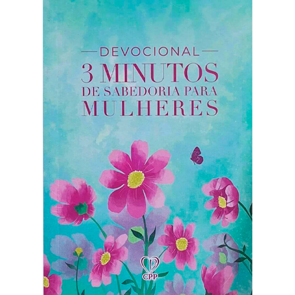 Devocional 3 Minutos de Sabedoria P/ Mulheres | Verde e Rosa