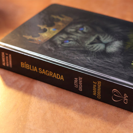 Bíblia Sagrada Rei dos Reis | ARC | Letra Gigante | Harpa Avivada e Corinhos | Capa Dura