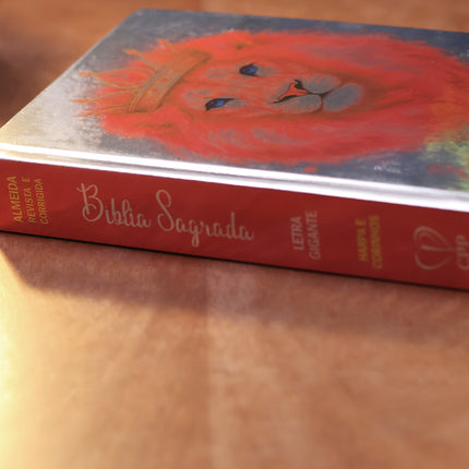 Bíblia Sagrada Seja Forte e Corajosa | ARC | Letra Gigante | Harpa Avivada e Corinhos | Capa Dura