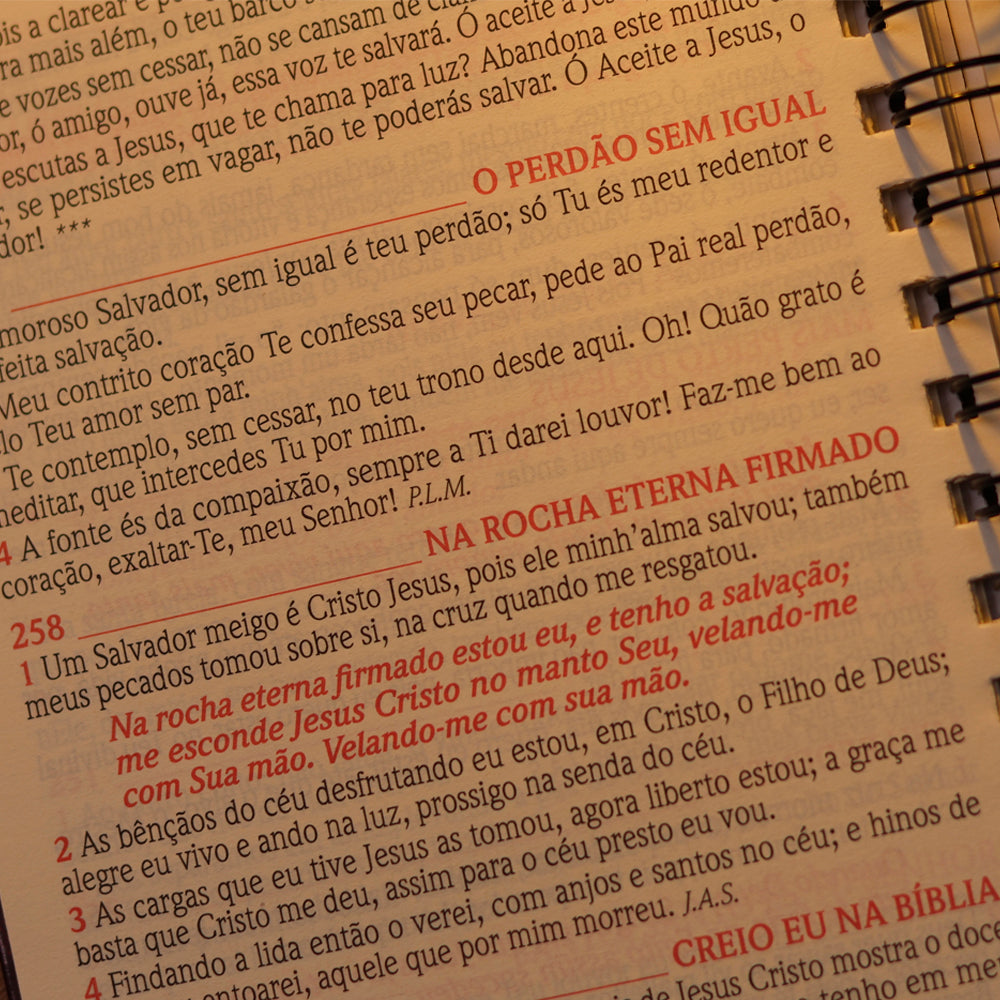 Harpa Avivada e Corinhos Pink | Letra Hipergigante | Capa Dura