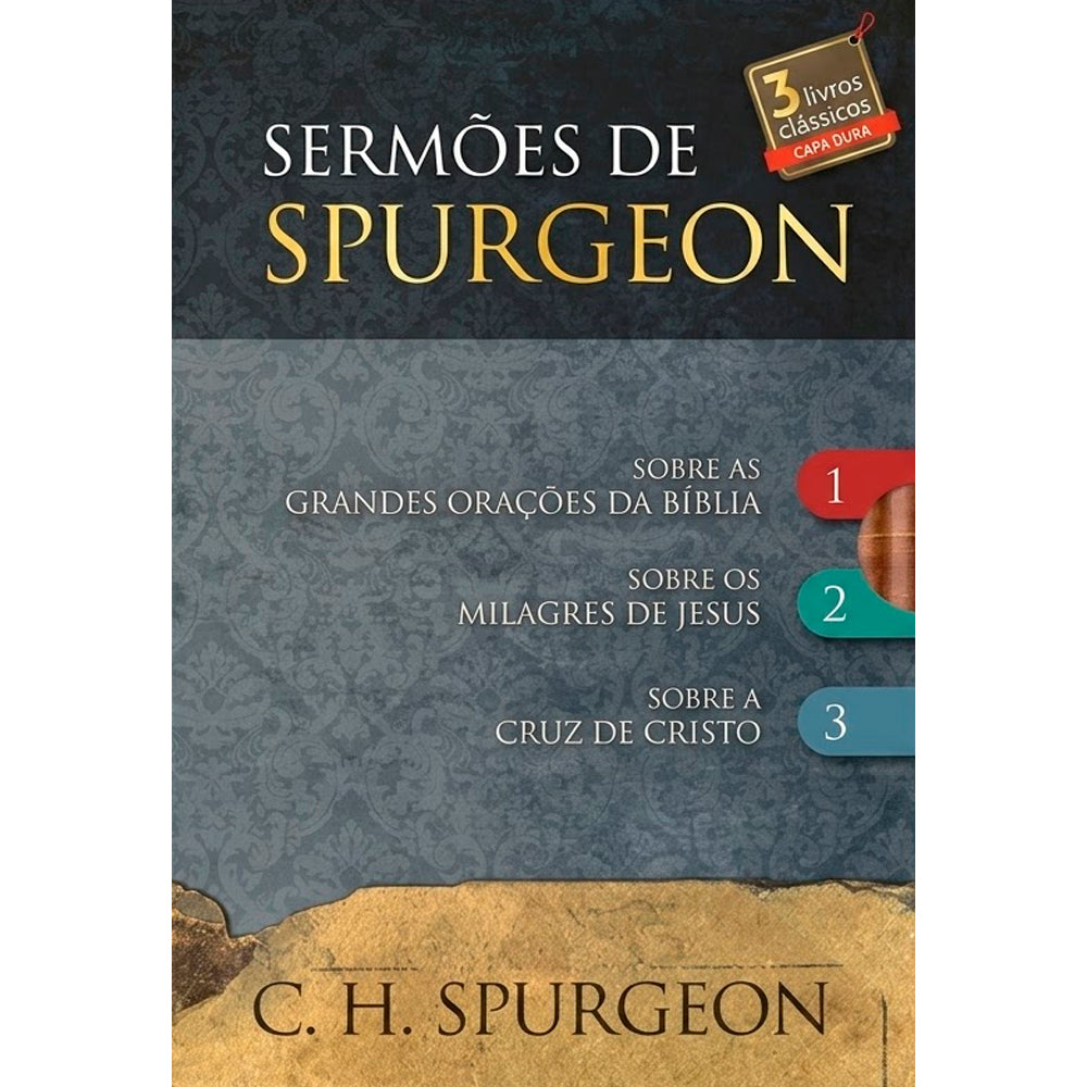 Sermões de Spurgeon | Box Com 3 Livros