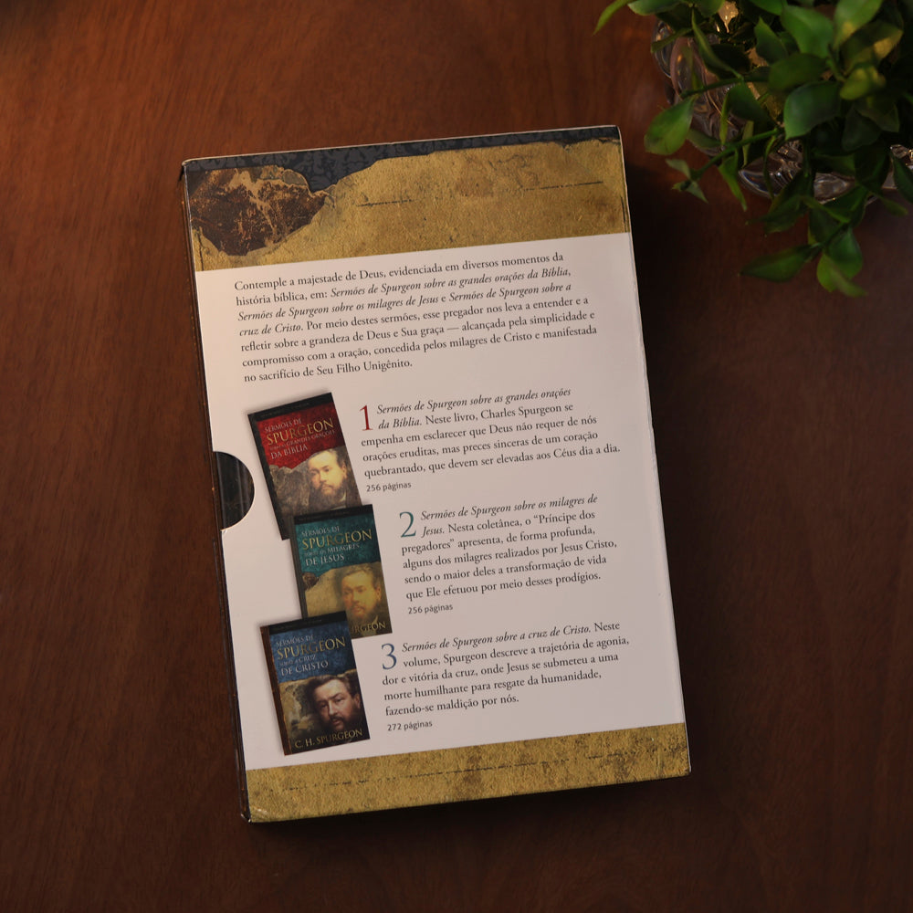 Sermões de Spurgeon | Box Com 3 Livros