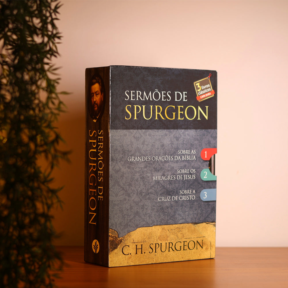 Sermões de Spurgeon | Box Com 3 Livros