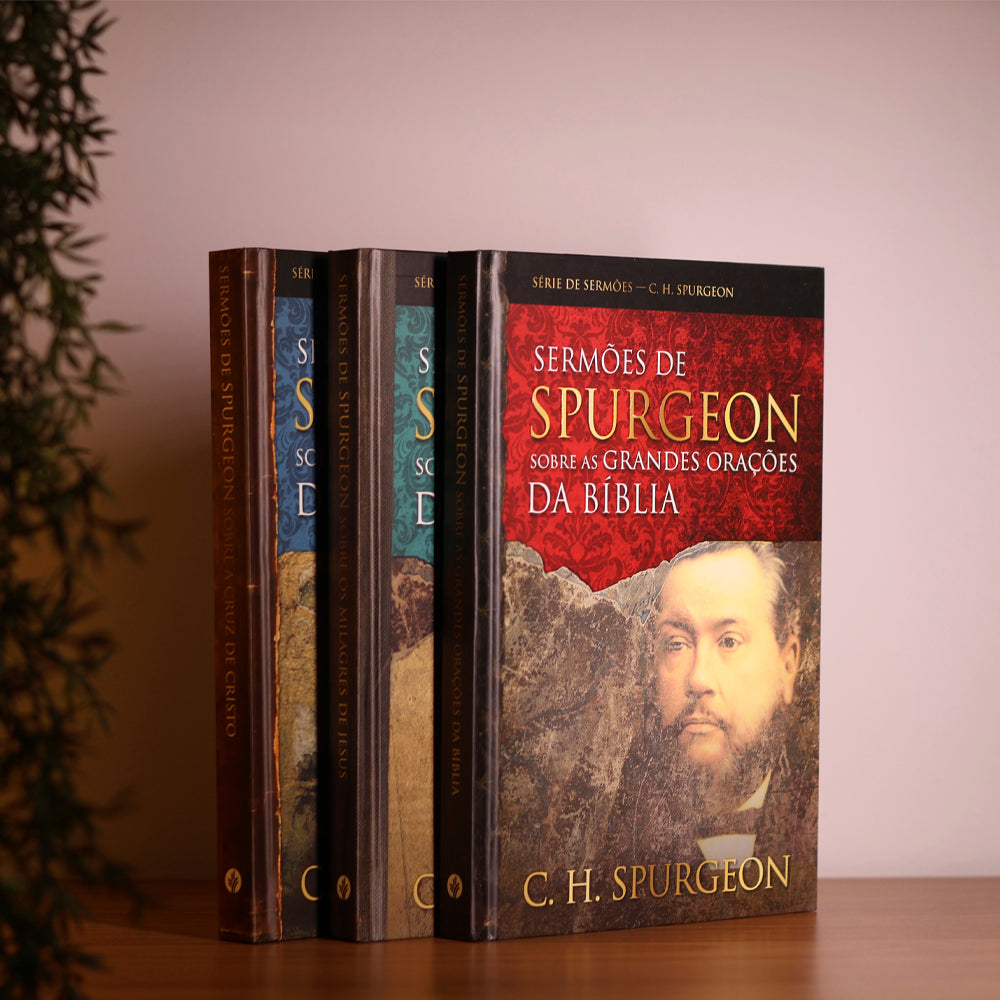 Sermões de Spurgeon | Box Com 3 Livros
