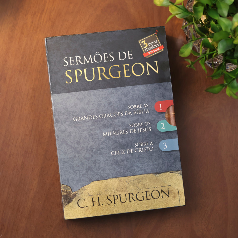 Sermões de Spurgeon | Box Com 3 Livros