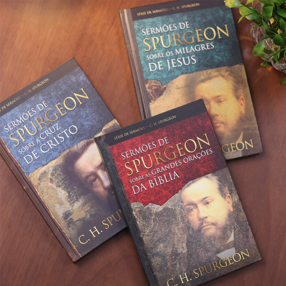 Sermões de Spurgeon | Box Com 3 Livros