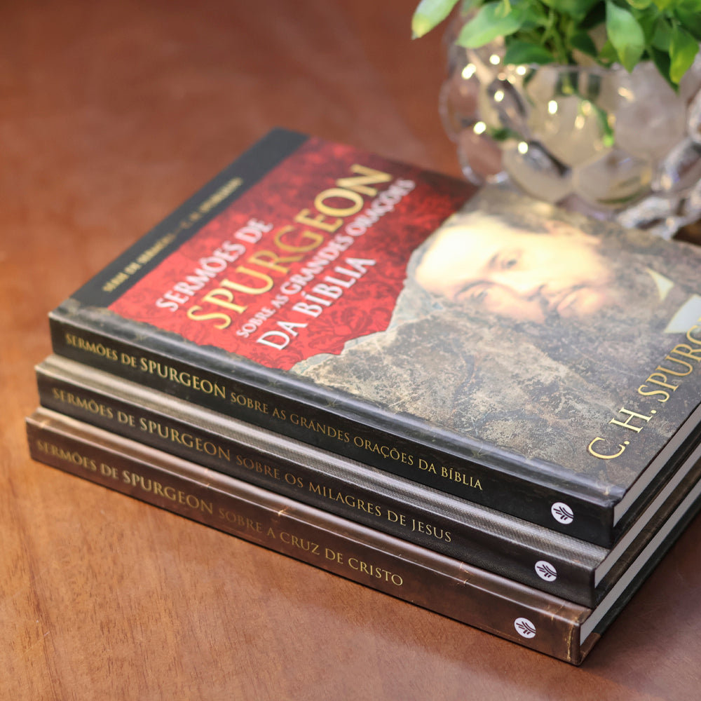 Sermões de Spurgeon | Box Com 3 Livros