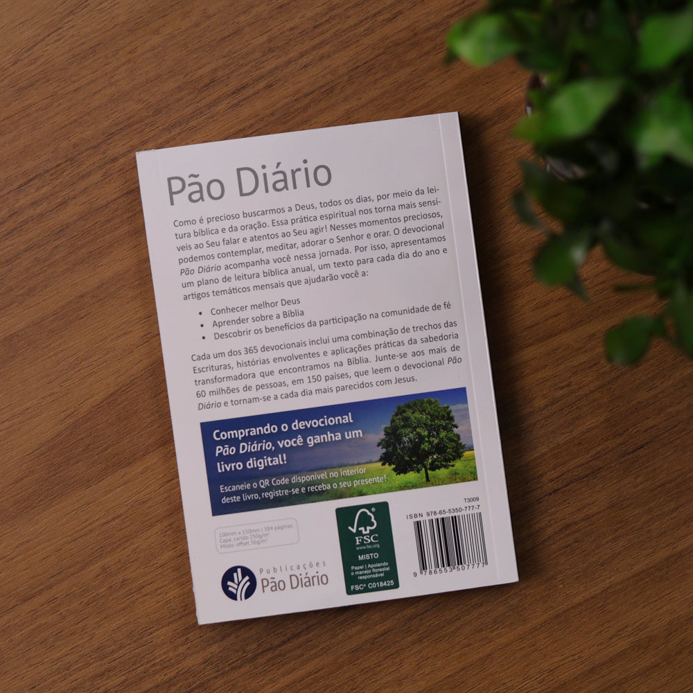 Devocional Pão Diário | Vol.30 | Pois Todas as Coisas Vem Dele