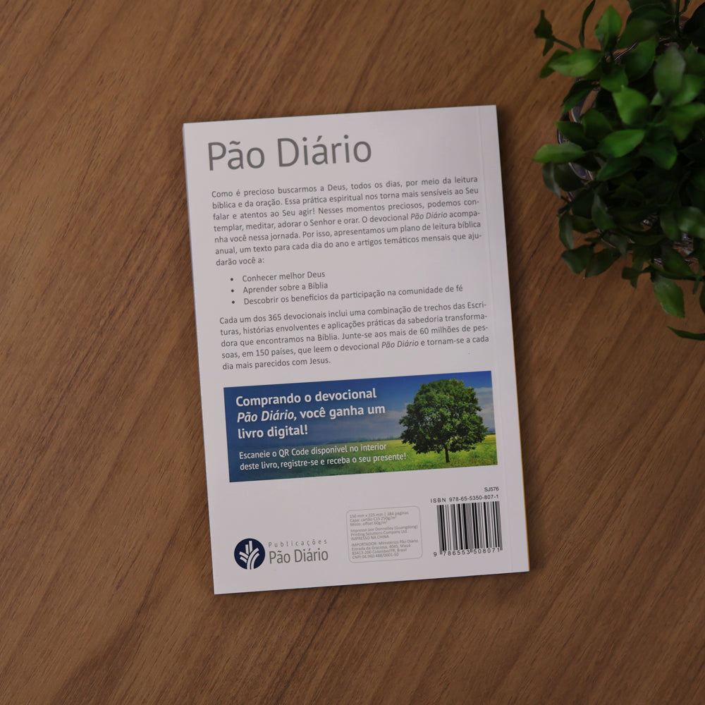 Devocional Pão Diário | Vol.30 Leão  | Letra Grande | Não Tenha Medo