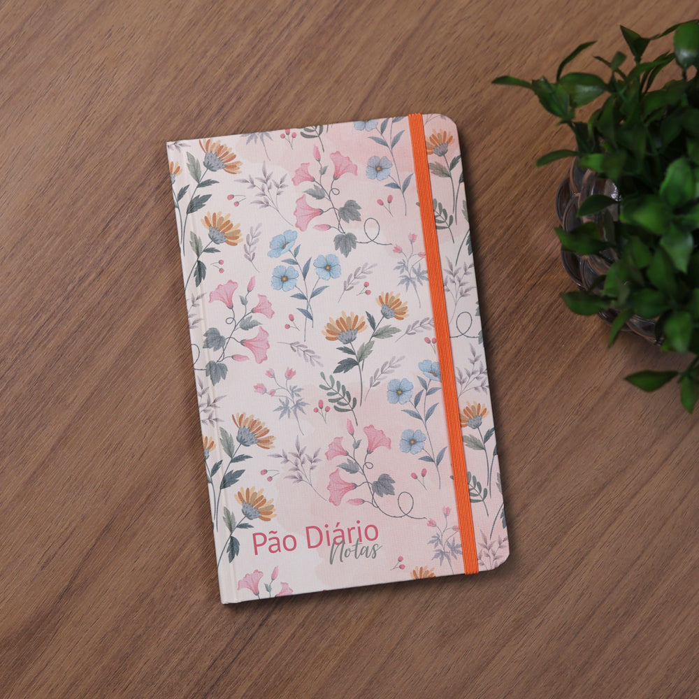 Pão Diário Notas | Caderneta de Anotações | Flores
