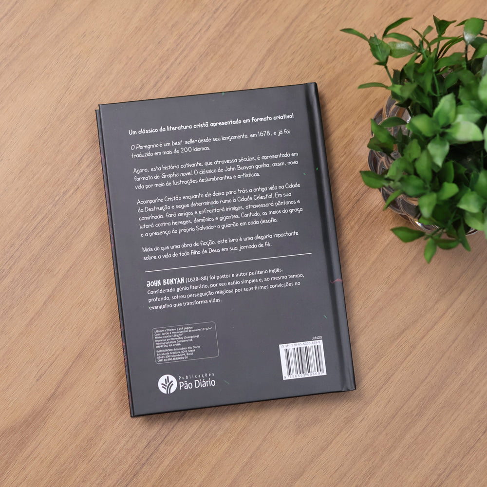 O Peregrino | Quadrinhos |  John Bunyan | Capa Dura